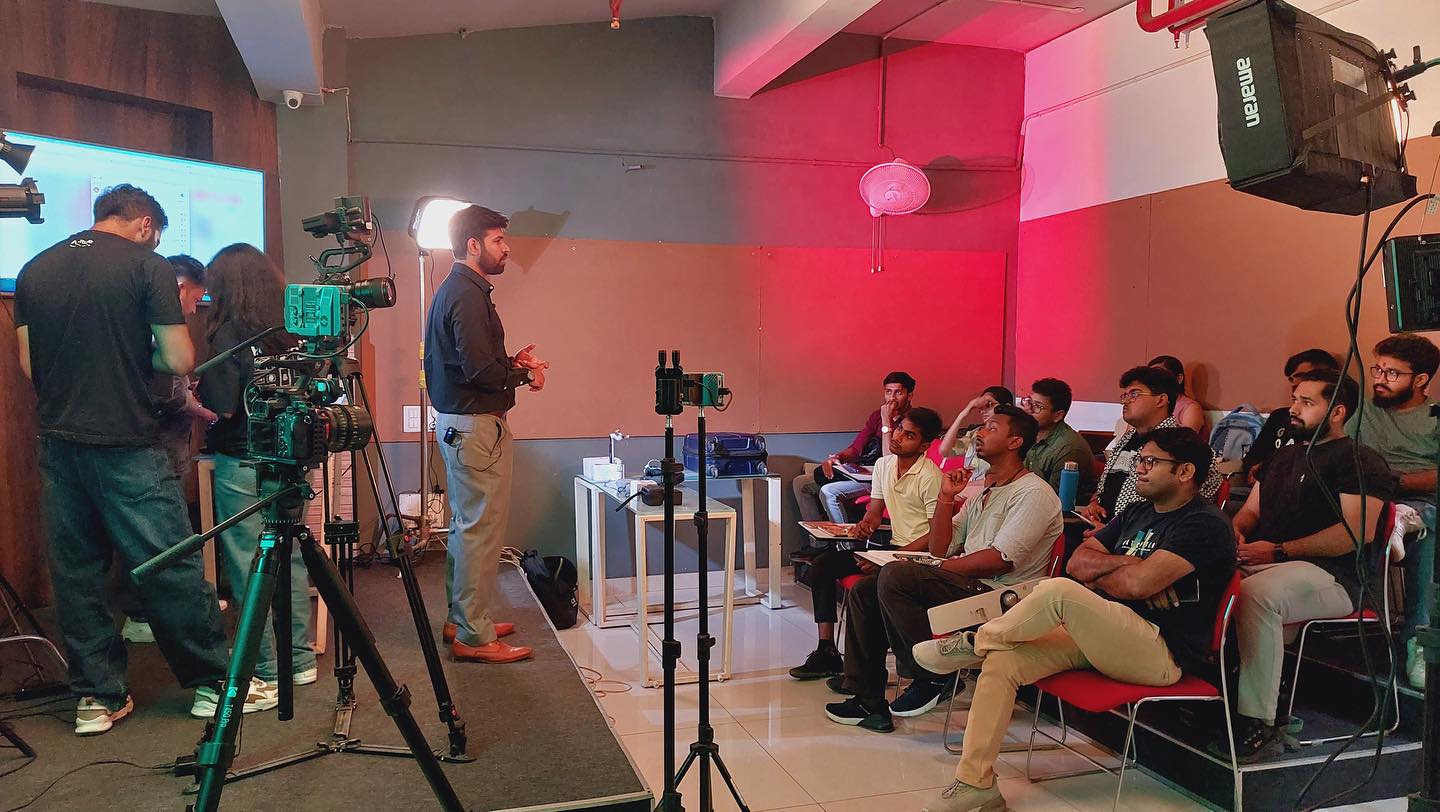 Cinematic Lighting Workshop, held in association with Aputure India and hosted at IIP Academy
